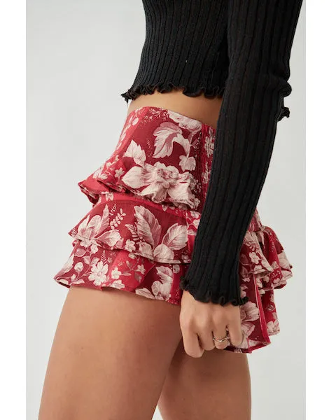 Days Gone By Tiered Shorts