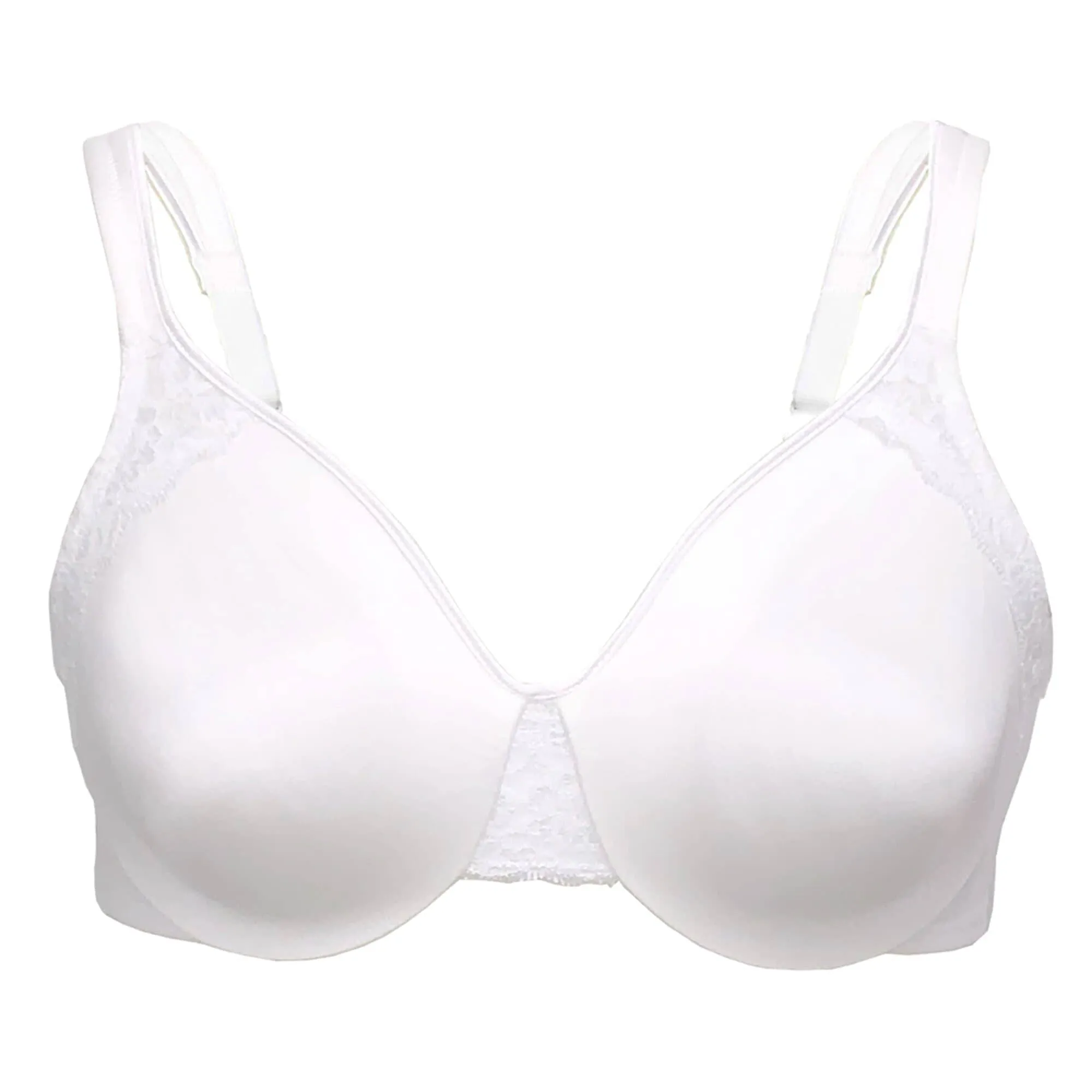 Exquisite Form Fully Minimiser Underwire Bra - White