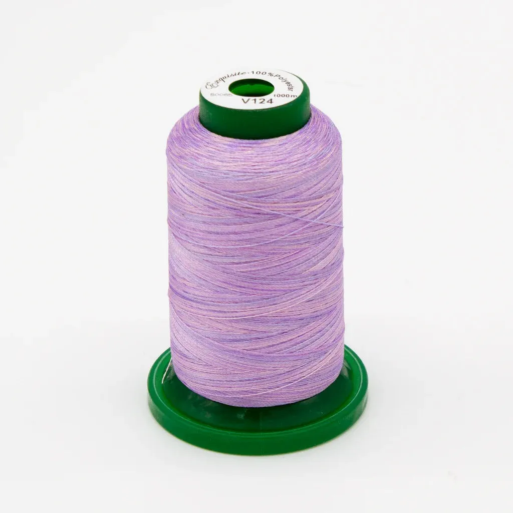 Exquisite Medley Variegated Thread - Purple Passion 1000M V124