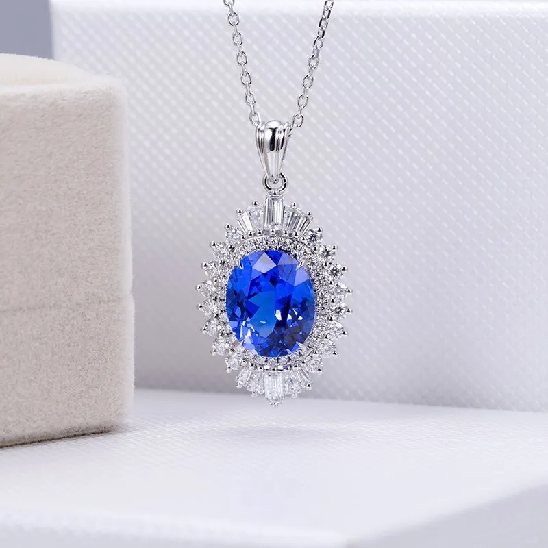 Exquisite Sapphire Pendant