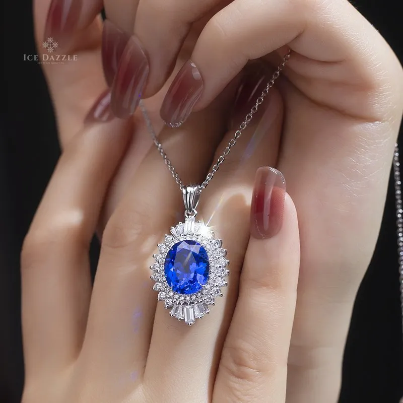 Exquisite Sapphire Pendant