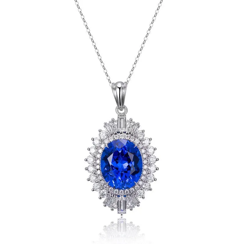 Exquisite Sapphire Pendant