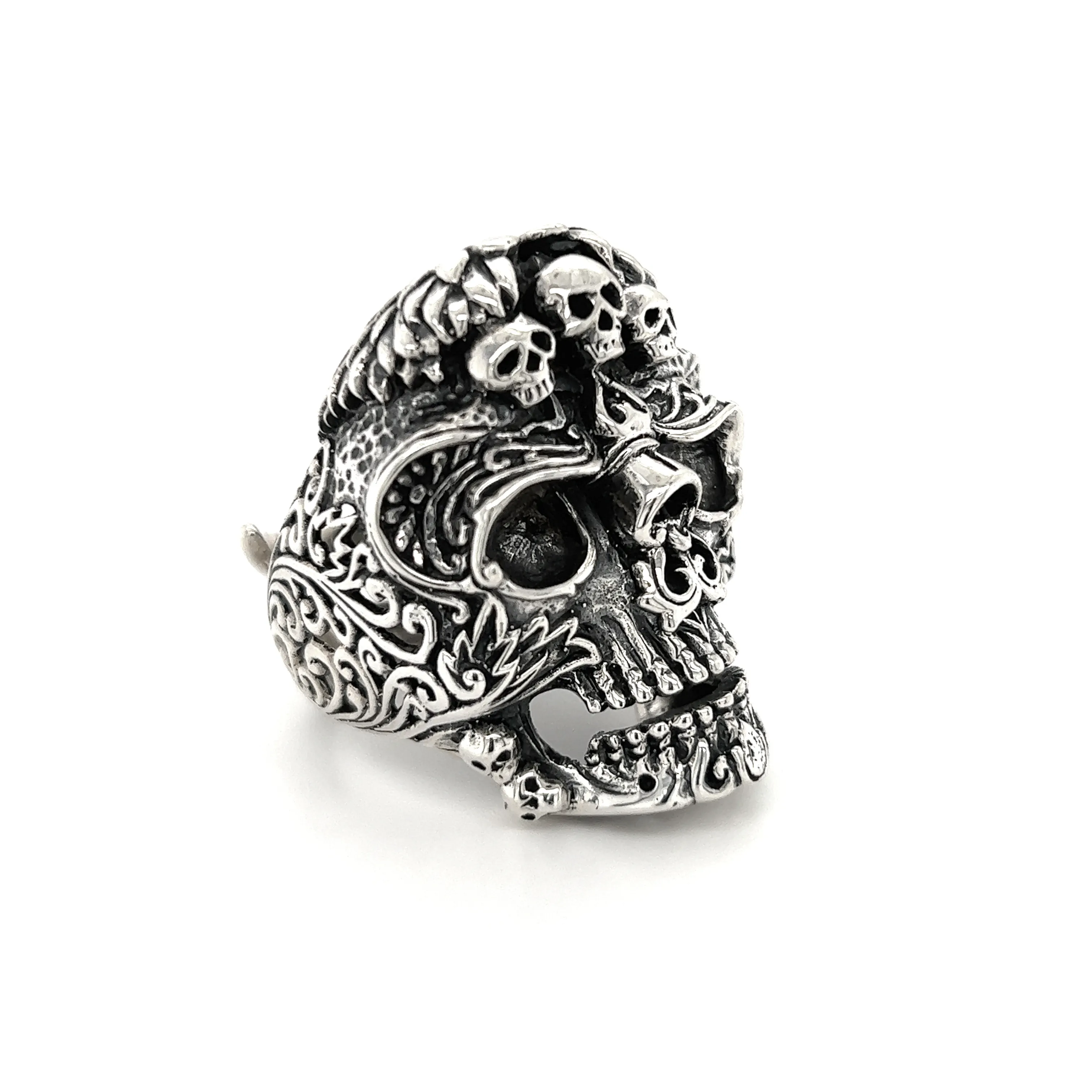 Exquisite Skull Ring