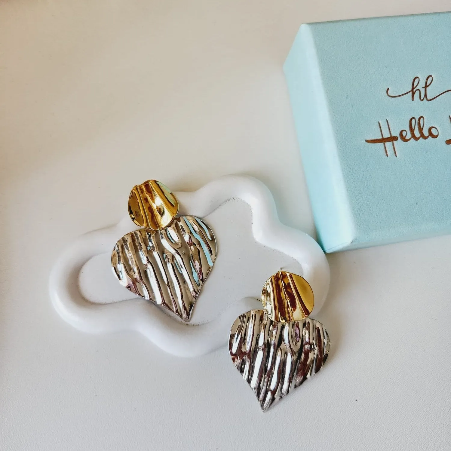 Gale Two Tone Earrings