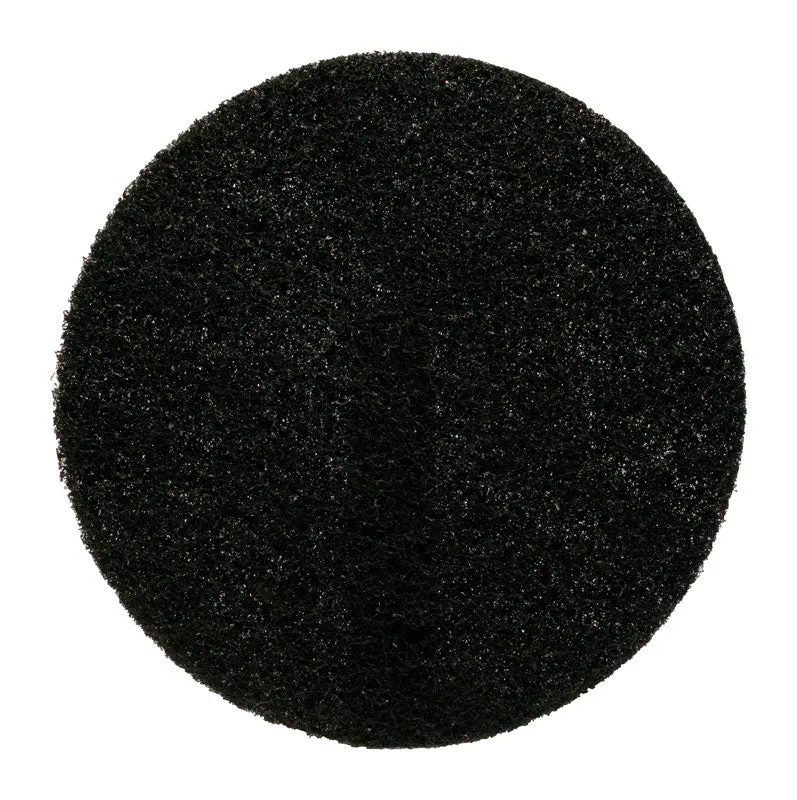 Gator 17 in. D Non-Woven Natural/Polyester Fiber Floor Pad Disc Black