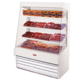 Howard McCray (SC-OM30E-6-LED) 75" Wide Ovation Open Air Refrigerated Meat Display Case with Three Shelves