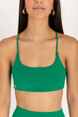 INFINITY SPORTS BRA RETRO GREEN