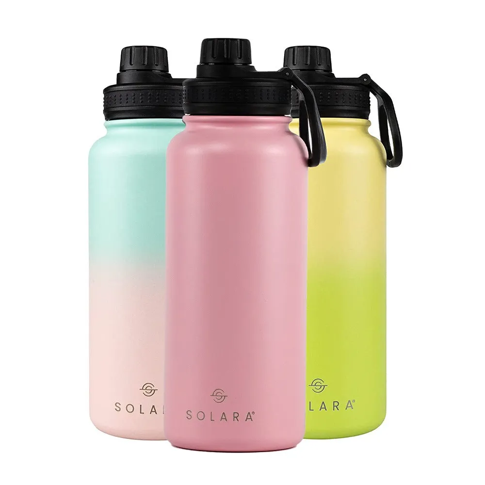 Insulated Water Bottle (2 Caps)