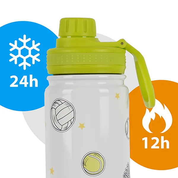 Insulated Water Bottle (2 Caps)