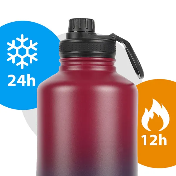 Insulated Water Bottle (2 Caps)