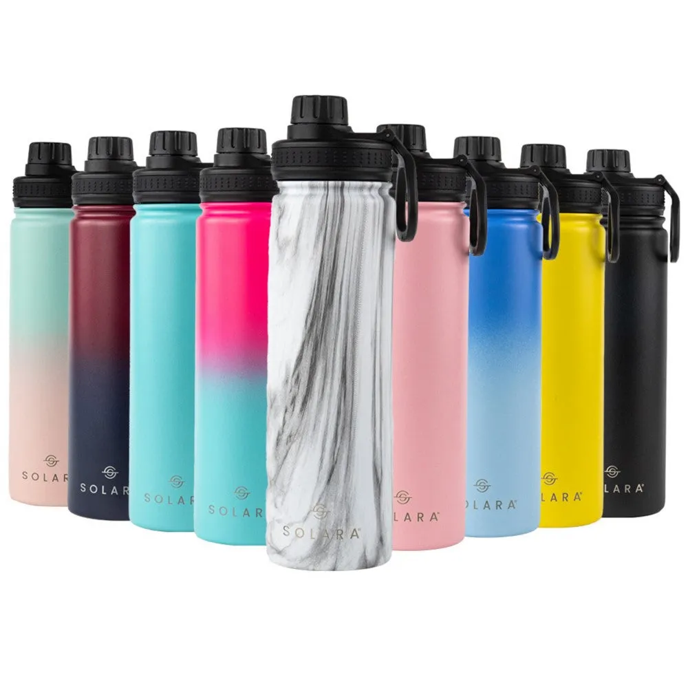 Insulated Water Bottle (2 Caps)