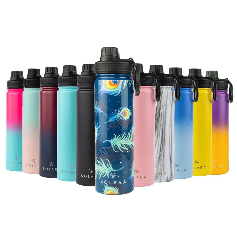 Insulated Water Bottle (2 Caps)