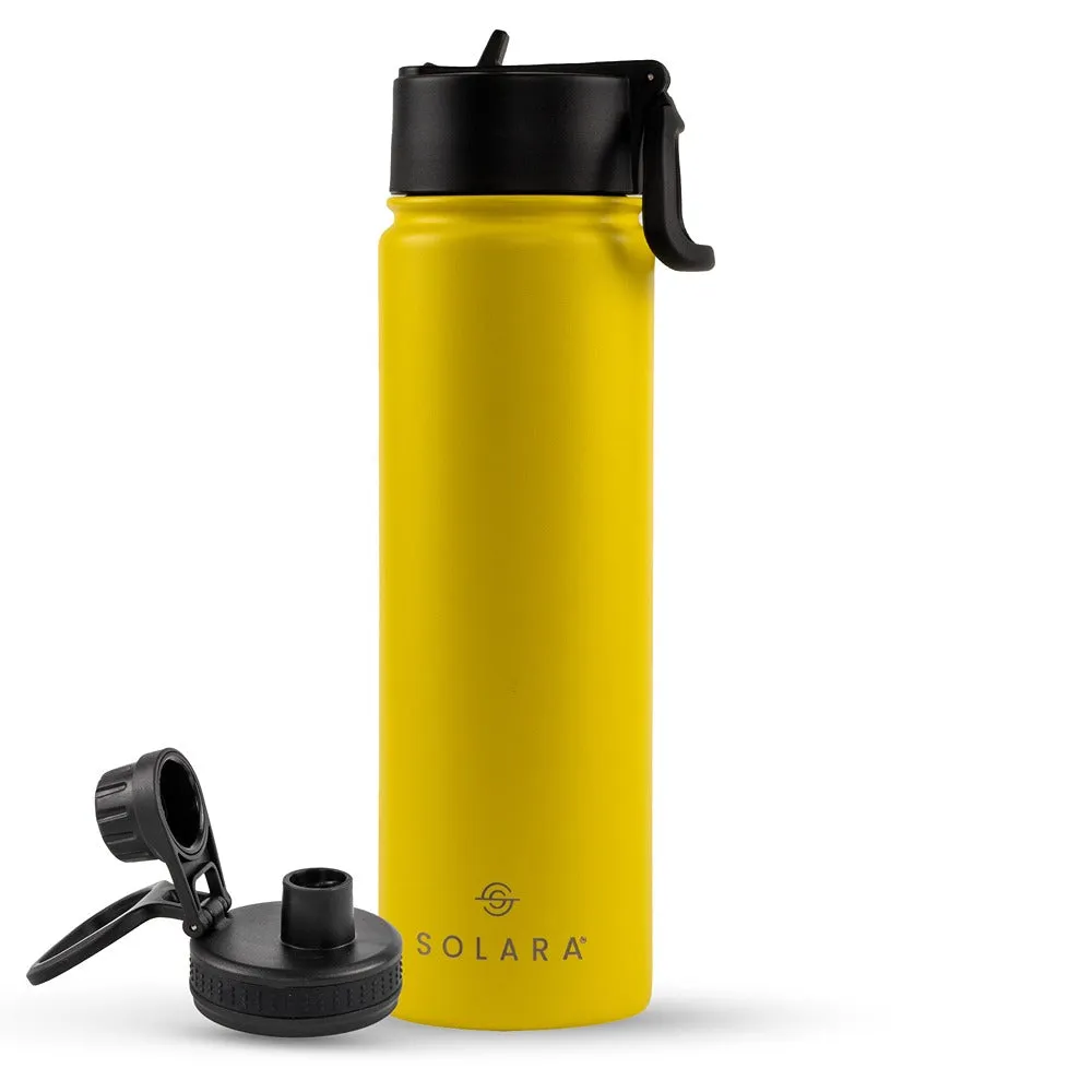 Insulated Water Bottle (2 Caps)