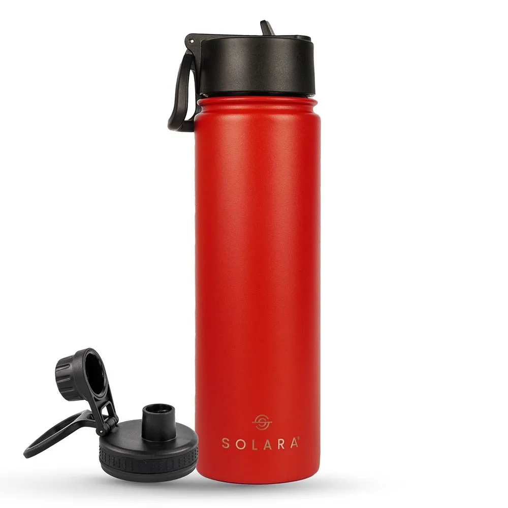 Insulated Water Bottle (2 Caps)