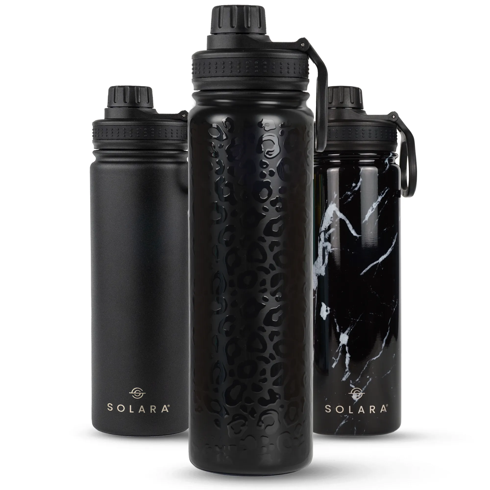 Insulated Water Bottle (2 Caps)