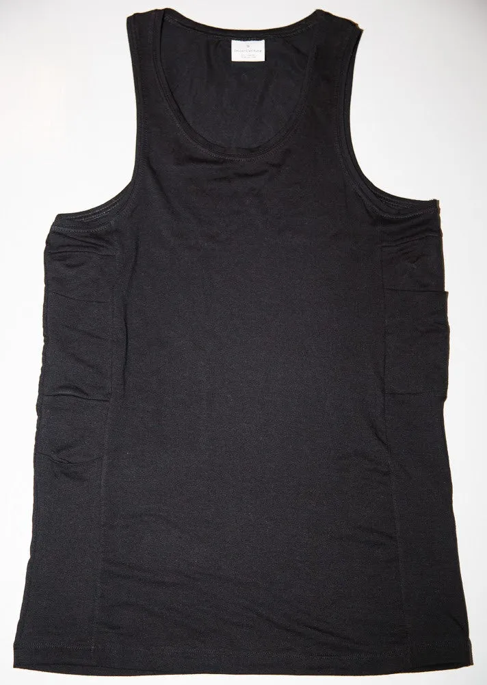 InsulWear™ Tank Top for Men: Ultimate Insulin Pump Convenience