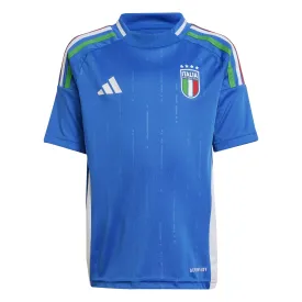 Italy 2024 Adidas Home Minikit Blue