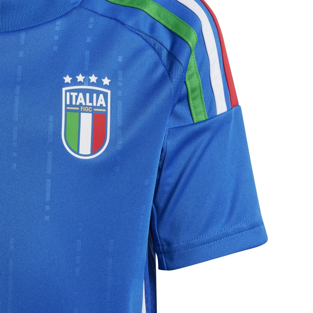 Italy 2024 Adidas Home Minikit Blue