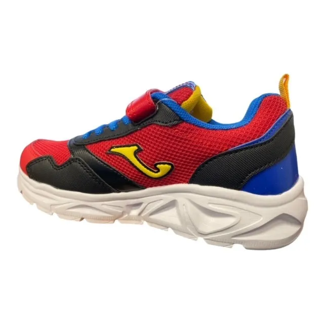 Joma scarpa da ginnastica da bambino Star Jr 2206 red-blue