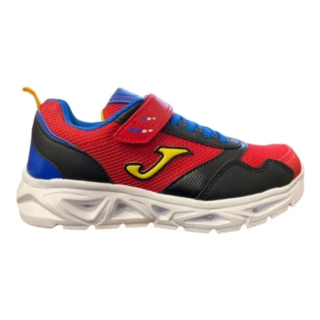 Joma scarpa da ginnastica da bambino Star Jr 2206 red-blue