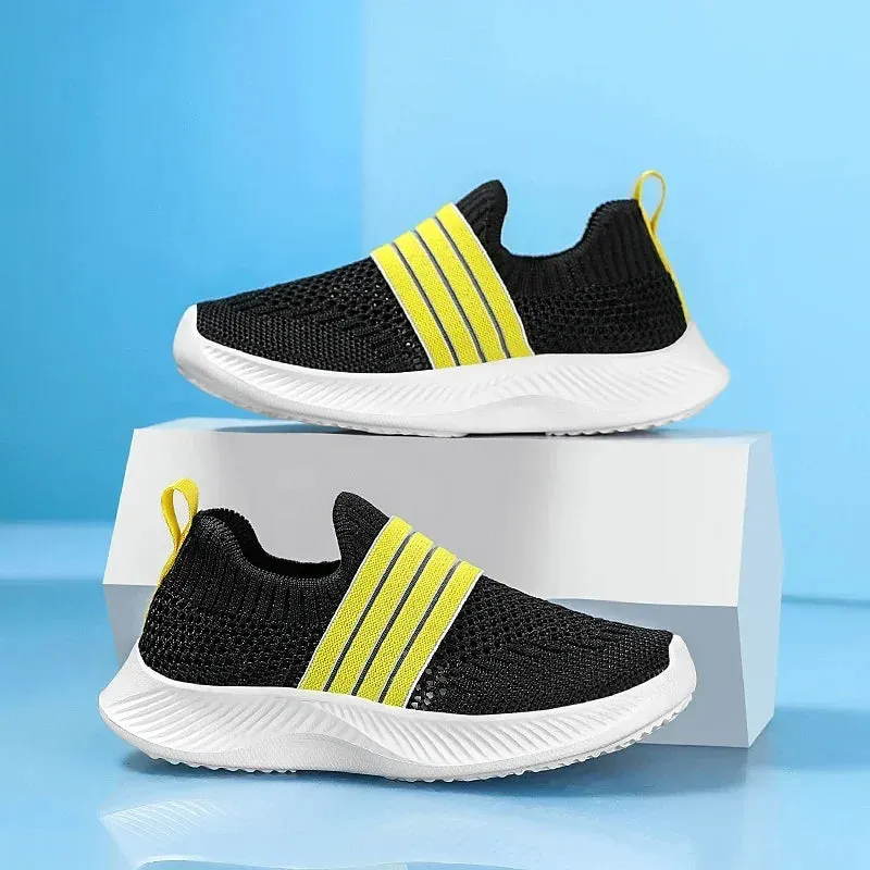 Kids Casual Breathable Mesh Sneakers for Girls and Boys