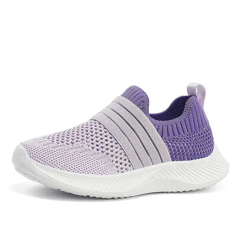 Kids Casual Breathable Mesh Sneakers for Girls and Boys