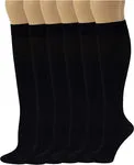 Knee-High Trouser Socks | Queen Opaque | Women (6 Pairs)