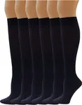 Knee-High Trouser Socks | Queen Opaque | Women (6 Pairs)