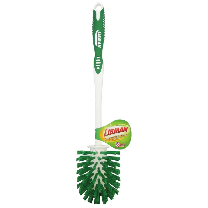 Libman 1 in. W Hard Bristle 14 in. Plastic/Rubber Handle Bowl Brush