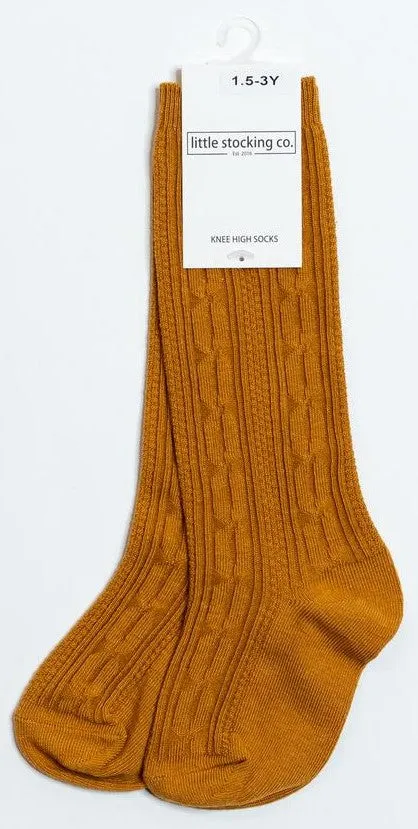 Little Stocking Co Knee High Socks - Butterscotch