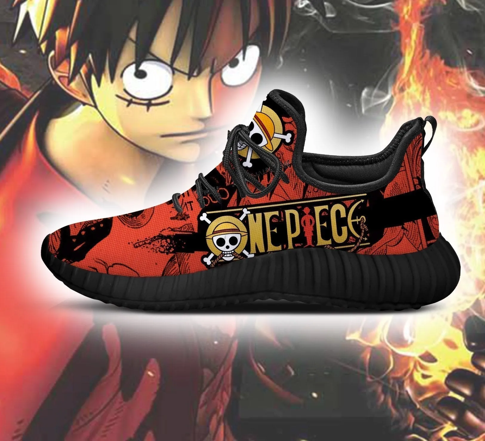 Luffy Reze Shoes OP Anime Shoes Fan Gift Idea TT04