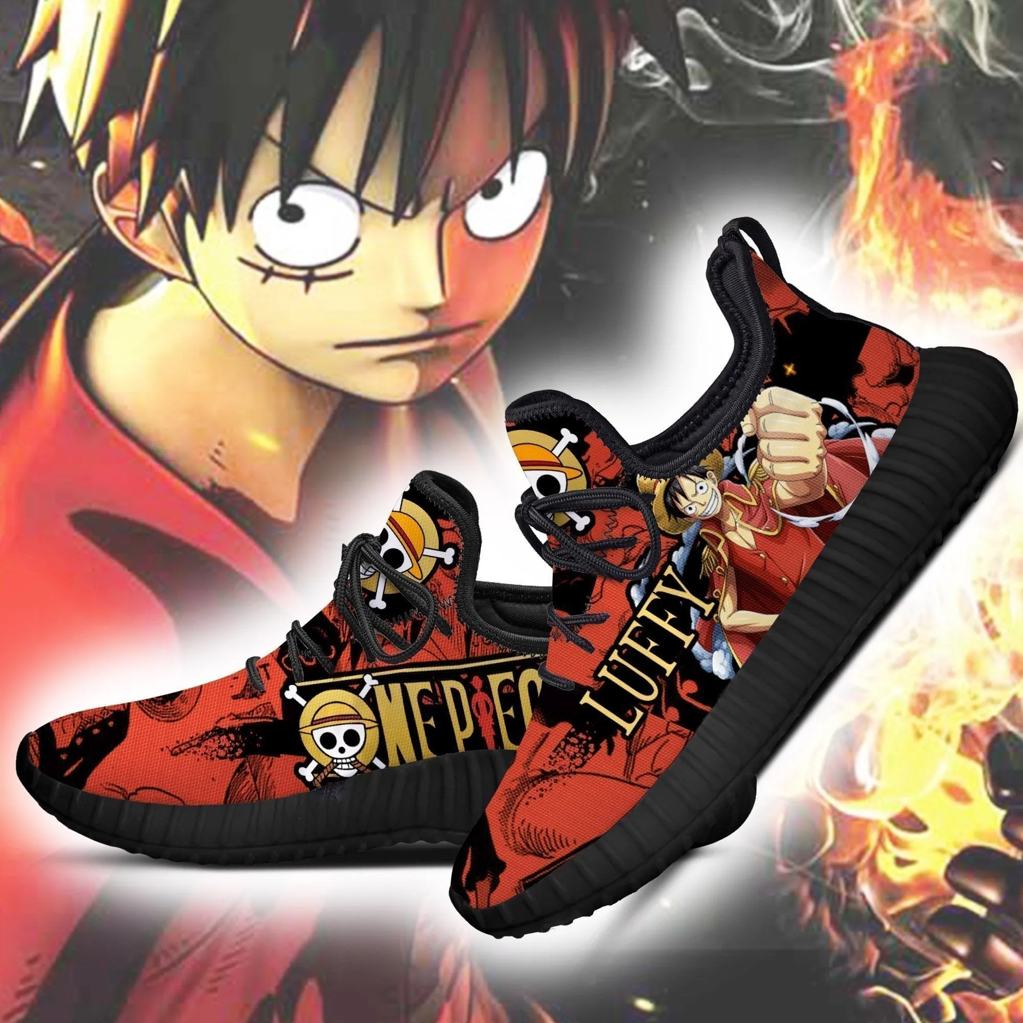 Luffy Reze Shoes OP Anime Shoes Fan Gift Idea TT04