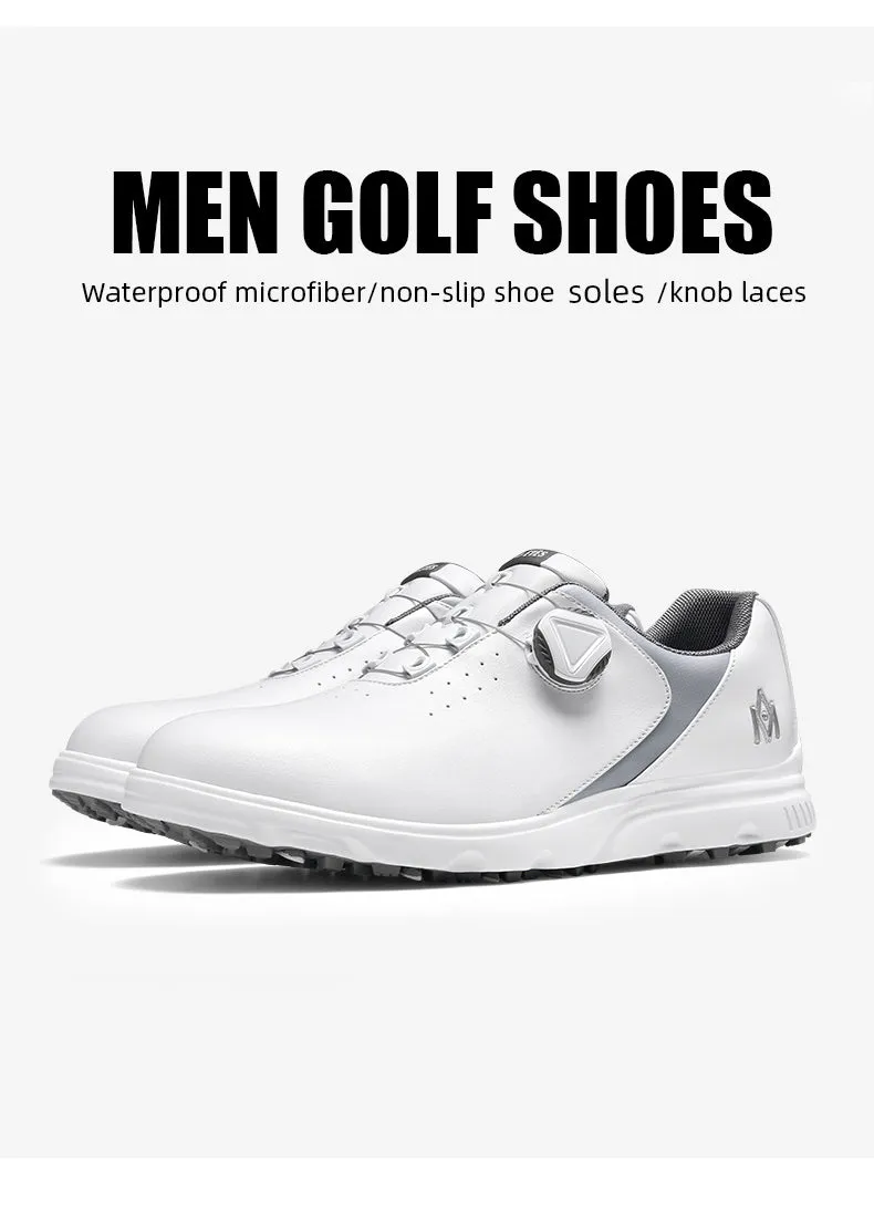 MOEYES M22XZ07 golf shoes made in China waterproof comfortable golf shoes for men