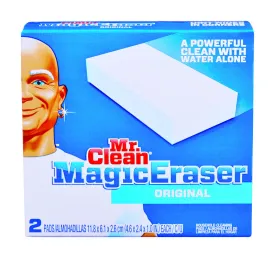 Mr. Clean Original Medium Duty Magic Eraser For Multi-Purpose 4.6 in. L 2 pk