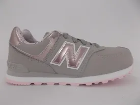 New Balance sneakers da ragazza KL574F1G beige gold