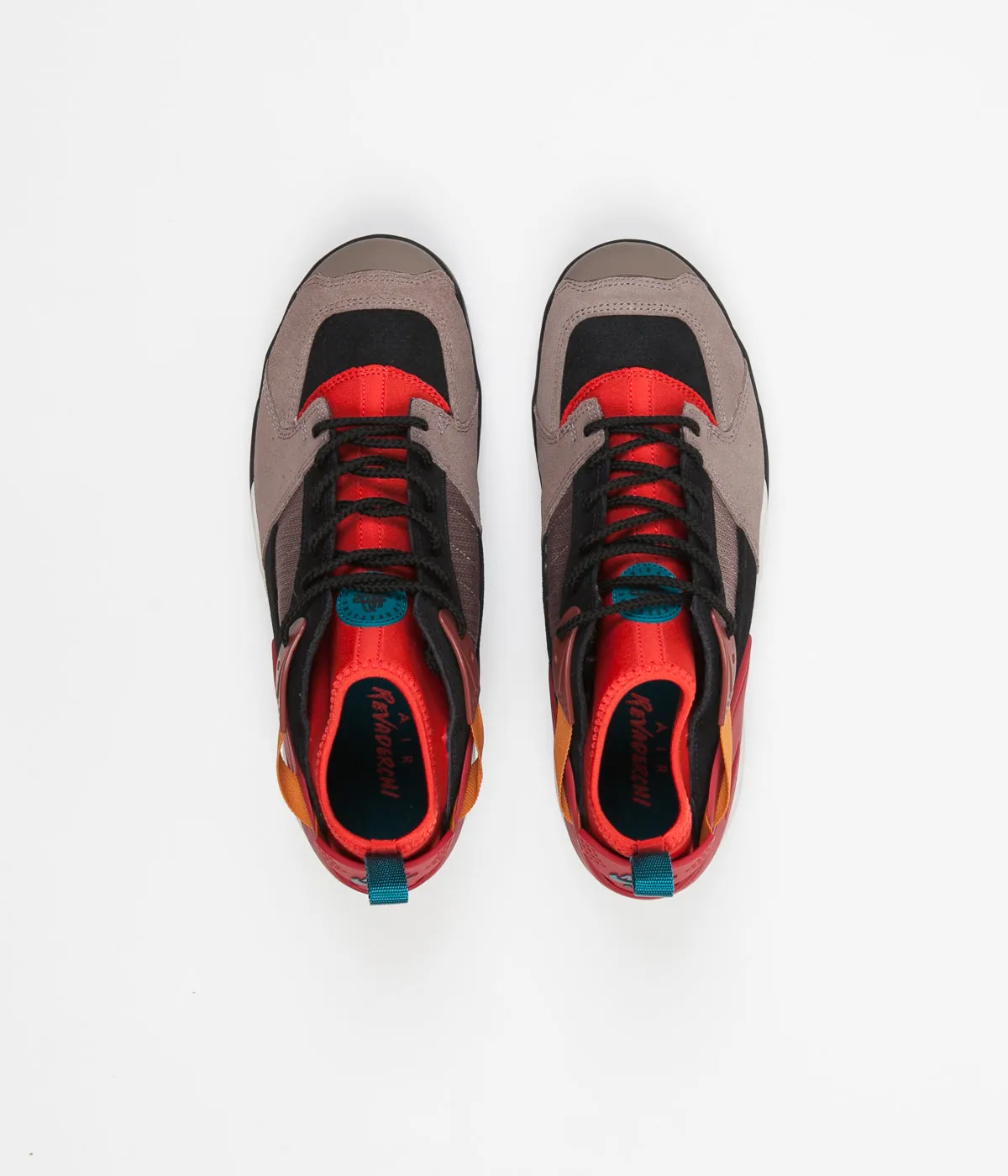 Nike ACG Air Revaderchi Shoes - Gym Red / Geode Teal - Habanero Red - Monarch