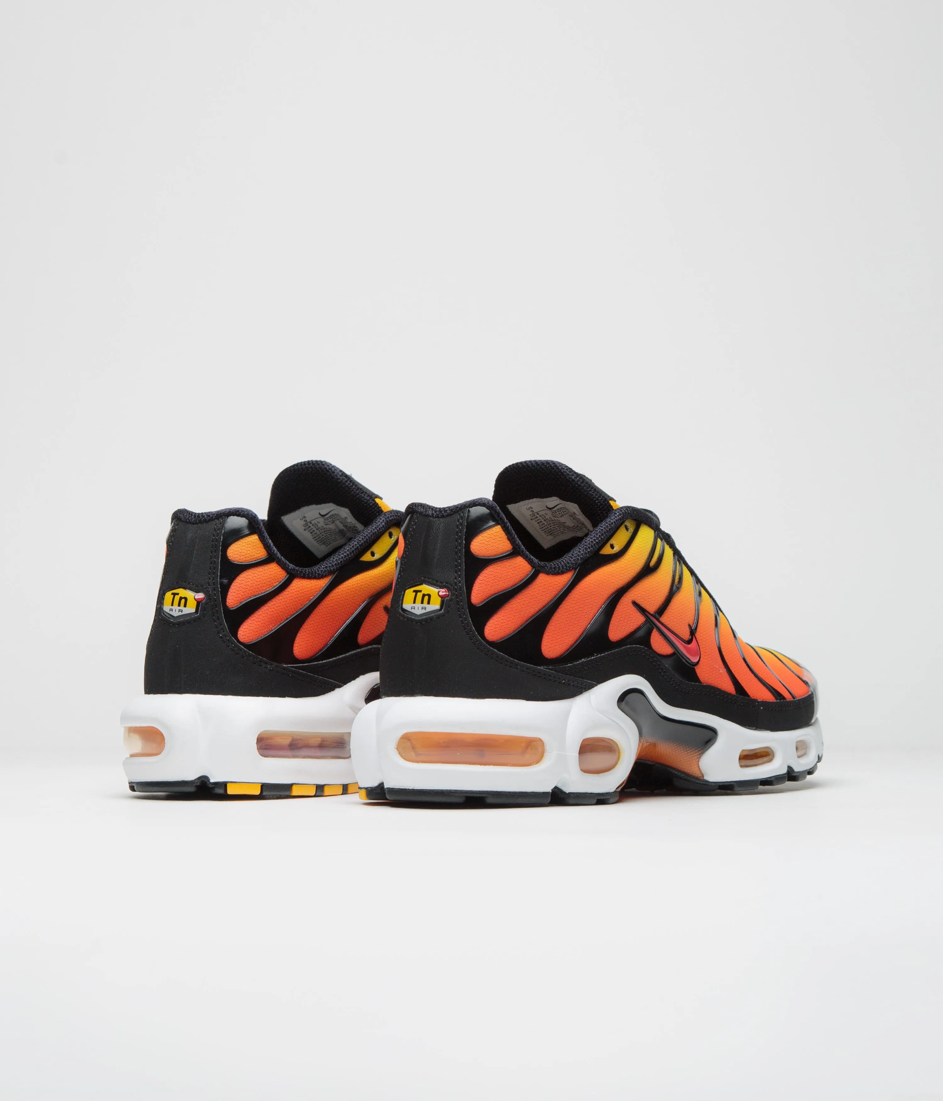 Nike Air Max Plus Shoes - Black / Pimento - Bright Ceramic - Resin