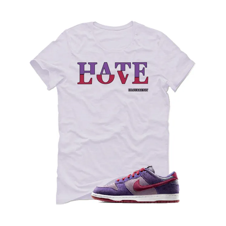 Nike Dunk Low “Plum” | illcurrency White T-Shirt