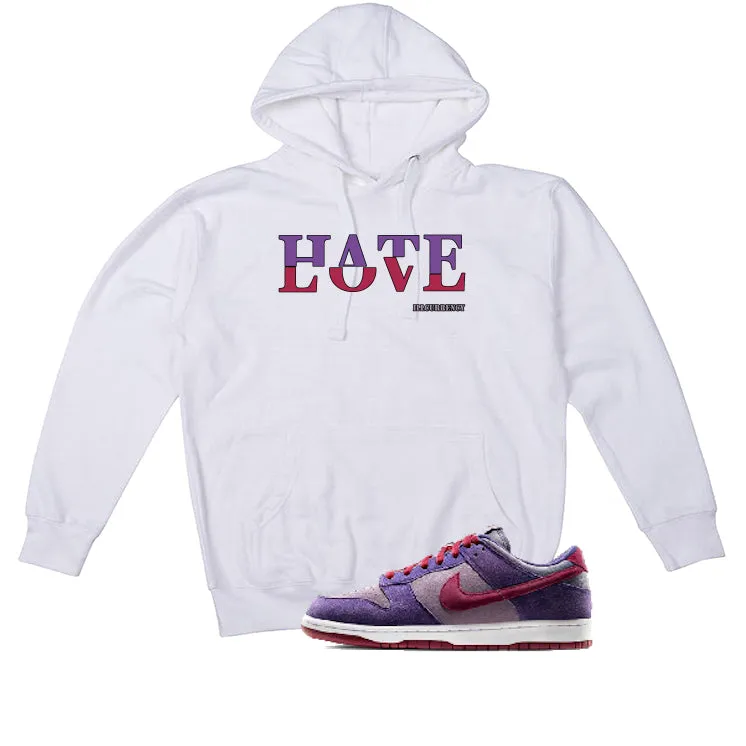 Nike Dunk Low “Plum” | illcurrency White T-Shirt