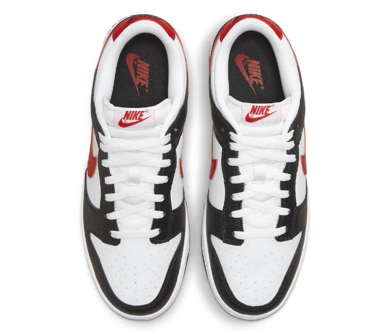 Nike Dunk Low Retro (Red Swoosh Panda)