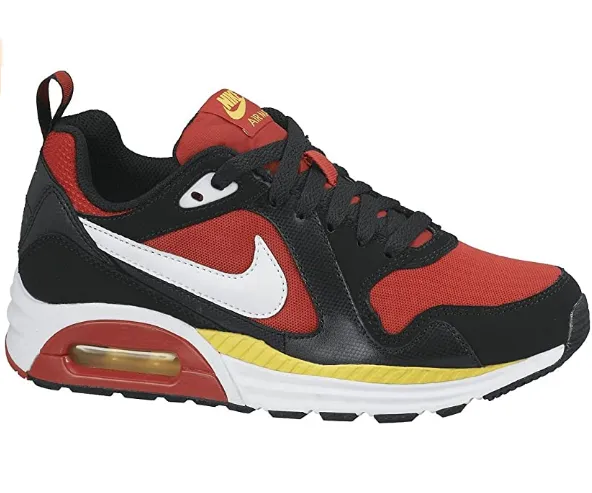 Nike scarpa sneakers da ragazzo Air Max Trax 644453 600 rosso nero