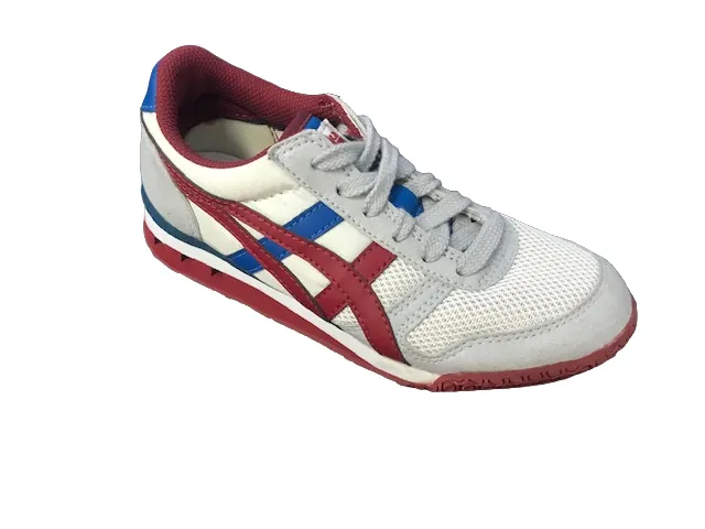 Onitsuka Tiger scarpa sneakers da ragazzi Ultimate 81 C9C2N 0122 bianco