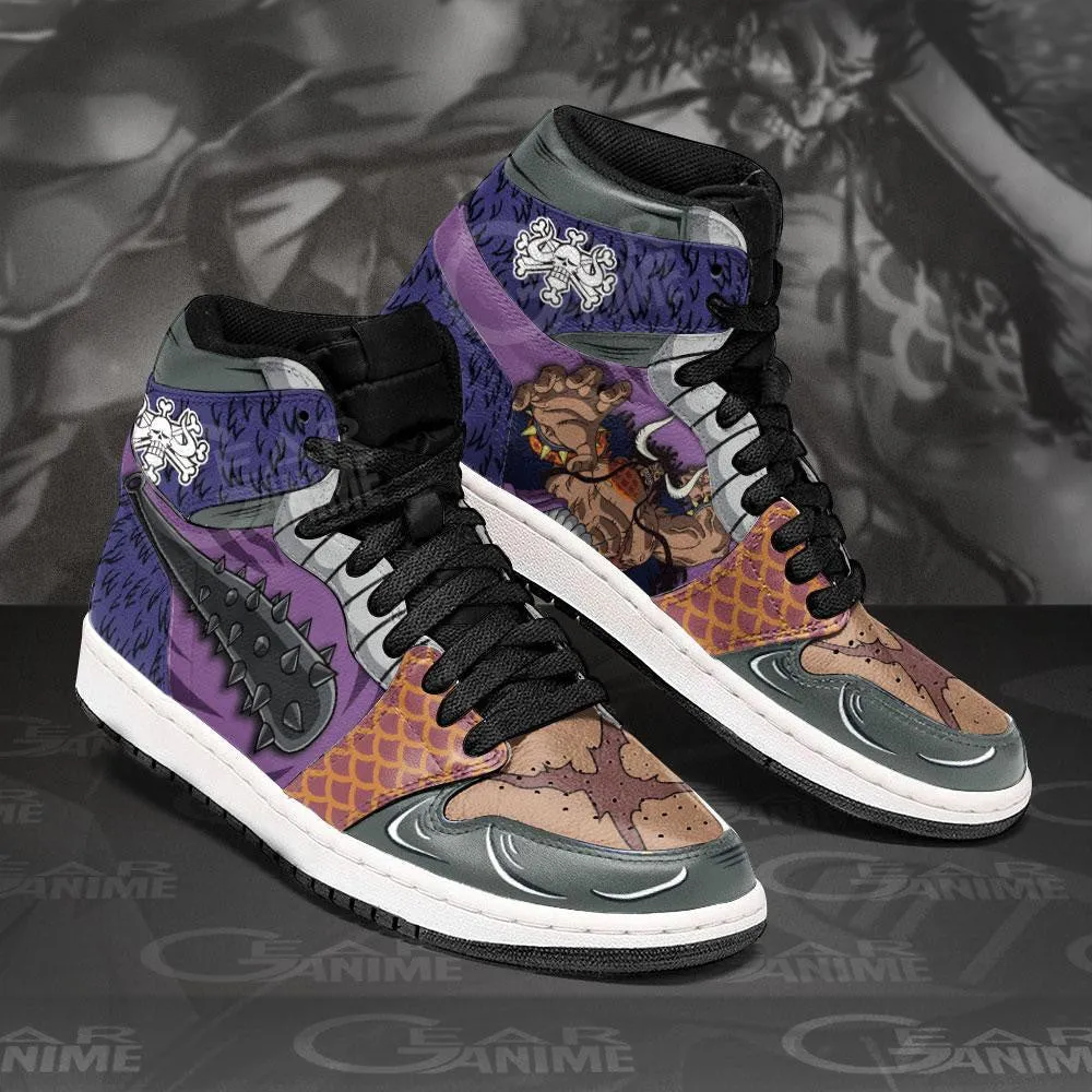 OP Kaido J1s Sneakers Custom Anime OP Shoes