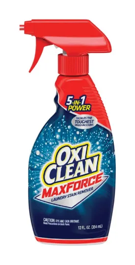 OxiClean No Scent Laundry Stain Remover Liquid 12 oz