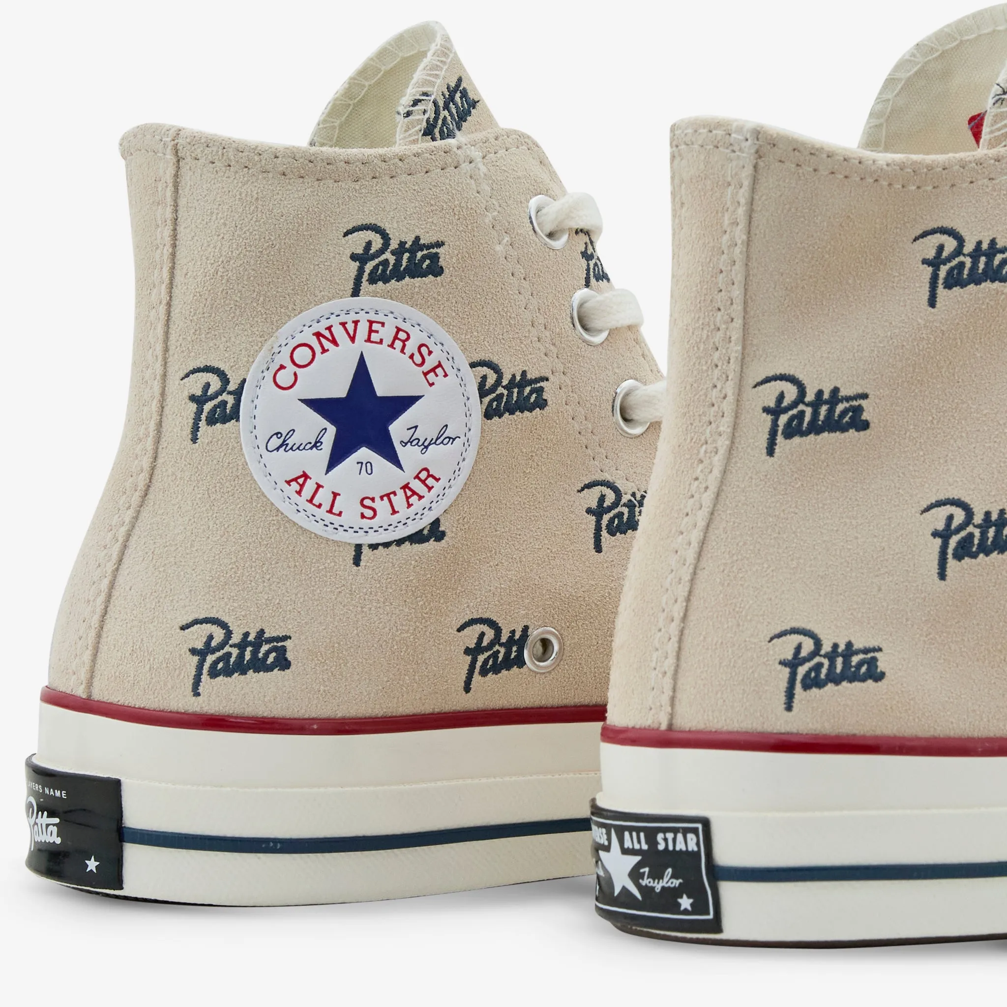 Patta x Chuck '70 Hi Natural Ivory | Insignia Blue