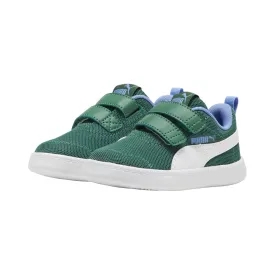 Puma scarpa da ginnastica con strappo da bambino Courtflex v2 Mesh V 371759 18 verde vite