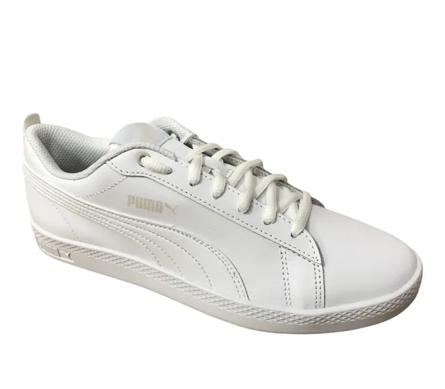 Puma scarpa sneaker da adulto Serve Pro Lite 374902 01 bianco-grigio argento