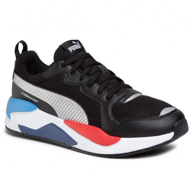 Puma scarpa sneakers da uomo BMW MMS X-RAY 306503 01 nero