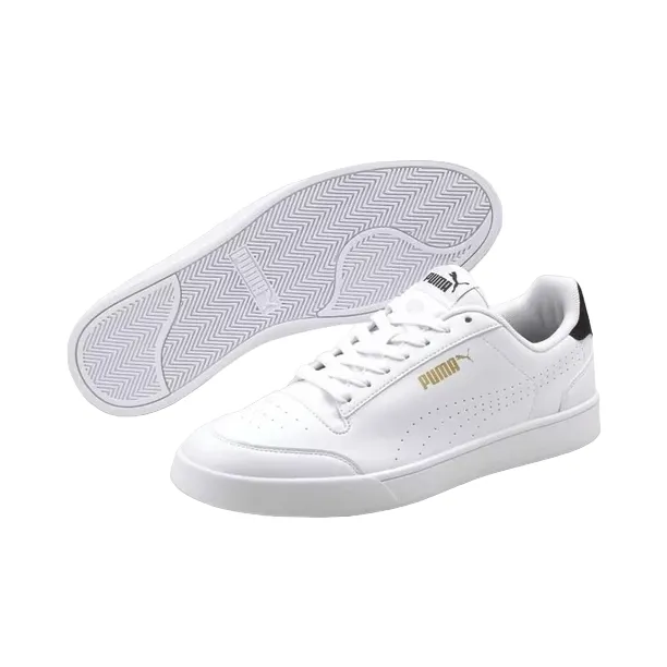 Puma scarpa sneakers da uomo Shuffle perf 380150 01 bianco nero