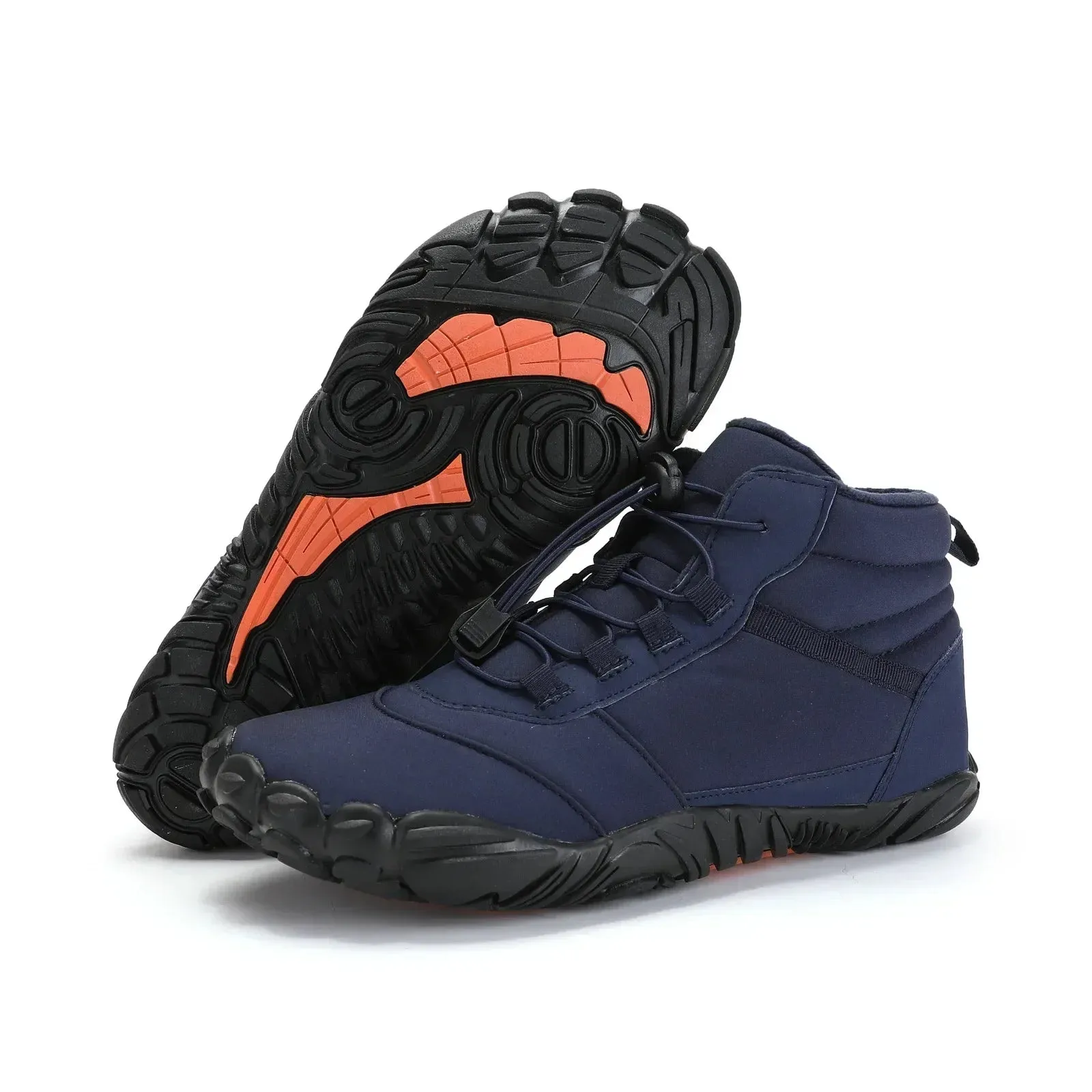 Rugged Outdoor Work Winter Shoes with Insulated Lining